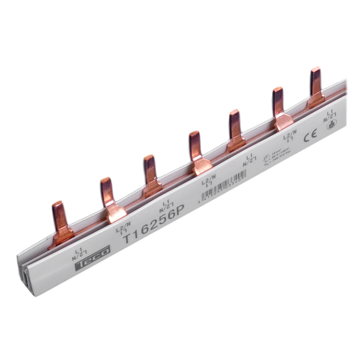 Section rails pin Teco 16mm² 56mod 2p