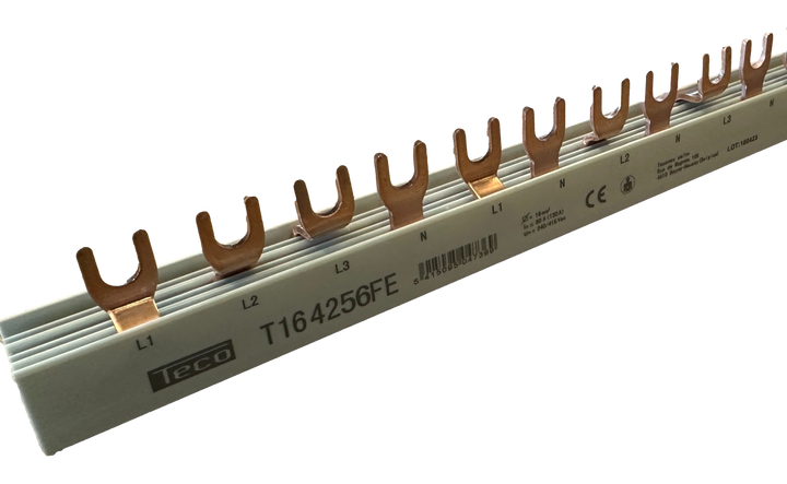 Kamgeleider vork Teco 16mm² 56mod 4p-2p verdeeld