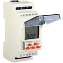 Digitale schakelklok Teco met weekprog. 2w 16A 230V verv. bat.