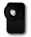Spot LED Teco UHANA 10W 120x95x200 32° 2700K Ra90 Dim Noir