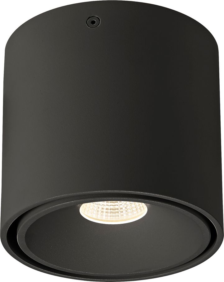 Opbouw LED-DL TECO KUANA E Rond 9W 3000K 35° IP65 Zwart