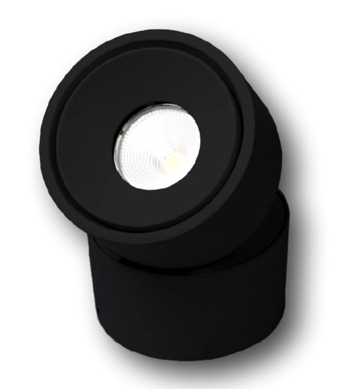 Spot LED Teco KALA 10W 100x103 32° 3000K Ra90 Dim Noir