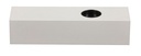 Rectang base. 175x50x40 for LED Teco NAULA White 1x10W Dim