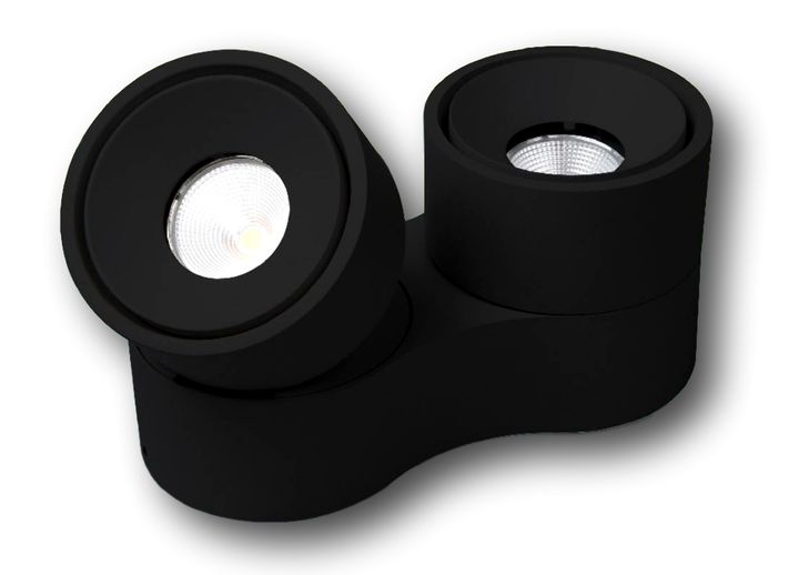 Teco LED-Spot KALA 2x10W 212x100x103 32° 2700K Ra90 Dim Zw.