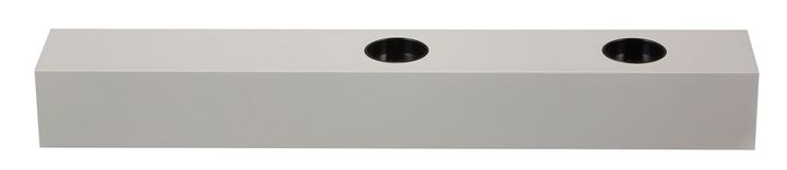 Rechthoek. Basis 335x50x40 voor TECO LED NAULA Wit 2x10W Dim