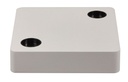 Vierkante Basis 160x160x35 voor TECO LED NAULA Wit 2x10W Dim