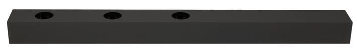 Base Rectang. 560x50x40 for LED TECO NAULA Black 3x10W Dim.