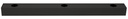 Base Rect. 560x50x40 pour LED Teco NAULA Noir 3x10W Sym Dim