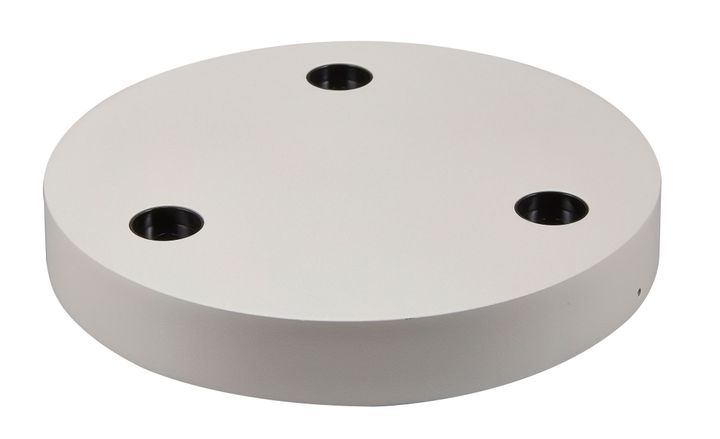 Round Base 260x37 for Teco NAULA LEDs White 3x10W Dim