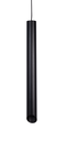 LED Cut-Off Pendant TECO NAULA 9W 3000K Ra90 Dim. 34° 40x400 Bl.