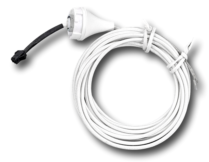 Extension cable up to 4m for Teco NAULA suspension (white)