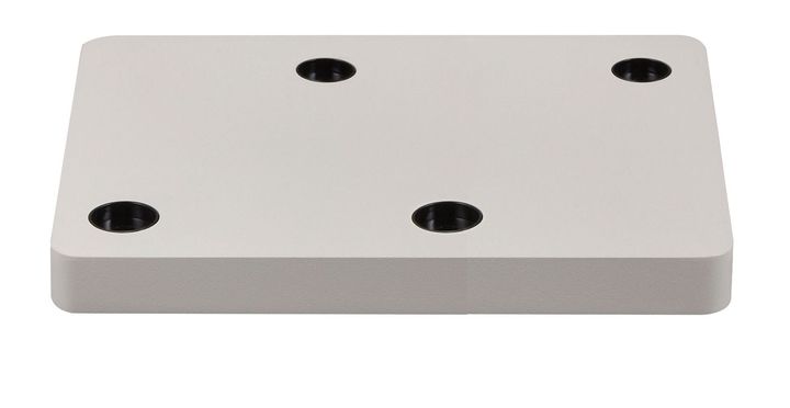 Base Rect. 320x160x35 pour LED Teco NAULA Blanc 4x10W Dim