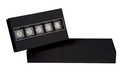 Teco LED Spot OKANDO 5x2W 2700K Ra90 Dim Zwart (Zw. Refl.)
