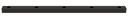 Base Rect. 1650x50x40 for LED Teco NAULA Black 5x10W Sym Dim