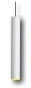 Suspension LED Teco NAULA 9W 3000K Ra90 Dim Bl. 32° 60x400