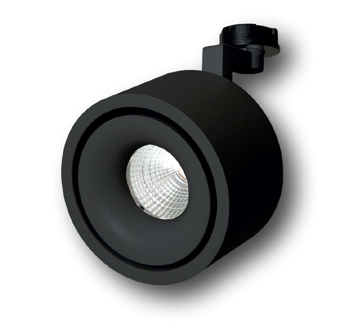 Ronde Spot Teco NAULA 75x45mm 9W 2700K Ra90 34° Dimb Zwart