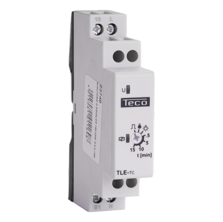 Minuterie d'escalier Teco 230VAC 16A 1NO