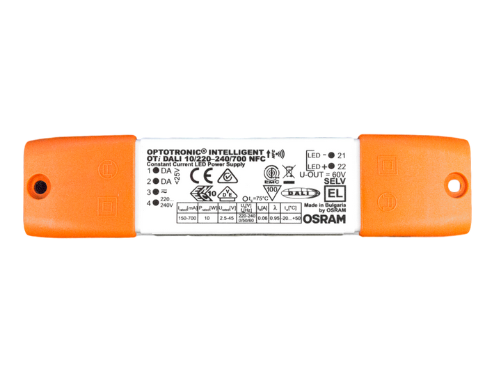 DALI Driver OSRAM 350mA TECO KHEO 58 (1 st) + trekontlast.