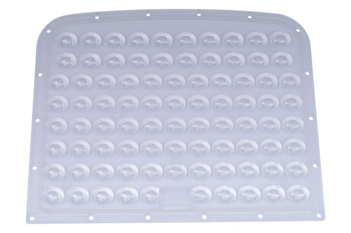 Asymmetrische lens T4 90°x140° voor LUMI 152/200/240W
