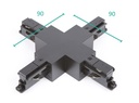 X-Connector Black for Track 3P Teco