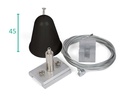Pendelkit 1X200cm Zwart voor Teco 3P-Track