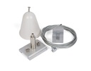 Suspension 200cm Blanc pour Rail 3P Teco