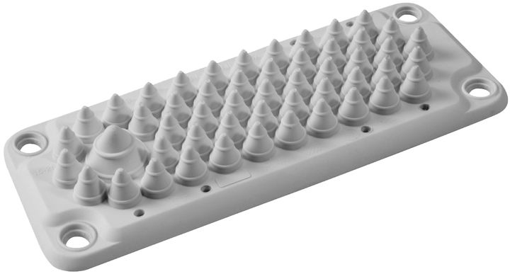 Passe-câble 51 entrées 7-25mm LMC51 IP54 RAL 7035