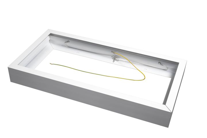 Cadre apparent Blanc pour dalle Led 30x60