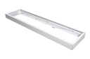 Cadre apparent Blanc pour dalle Led 30x120