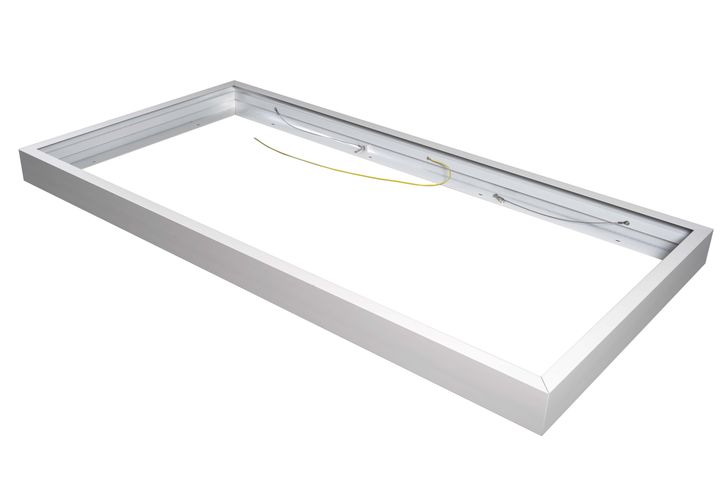 Cadre apparent Blanc pour dalle Led 60x120