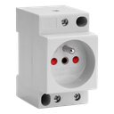Prise modulaire Teco 2P+T 10/16A prot. Enfant
