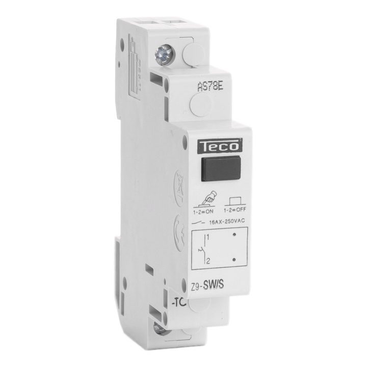 Control switch F&G 230VAC 16A 1NO