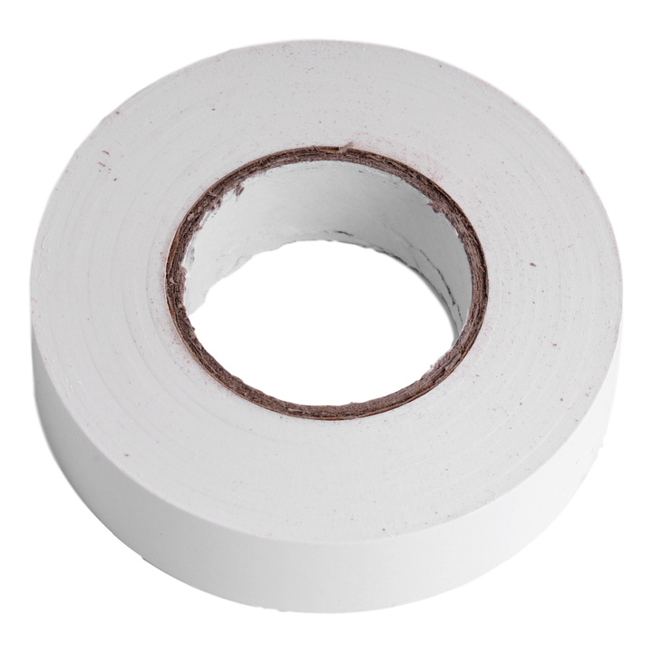 Self-extinguishing insulating tape Teco 19mm x 0.15mm x 25m WHITE