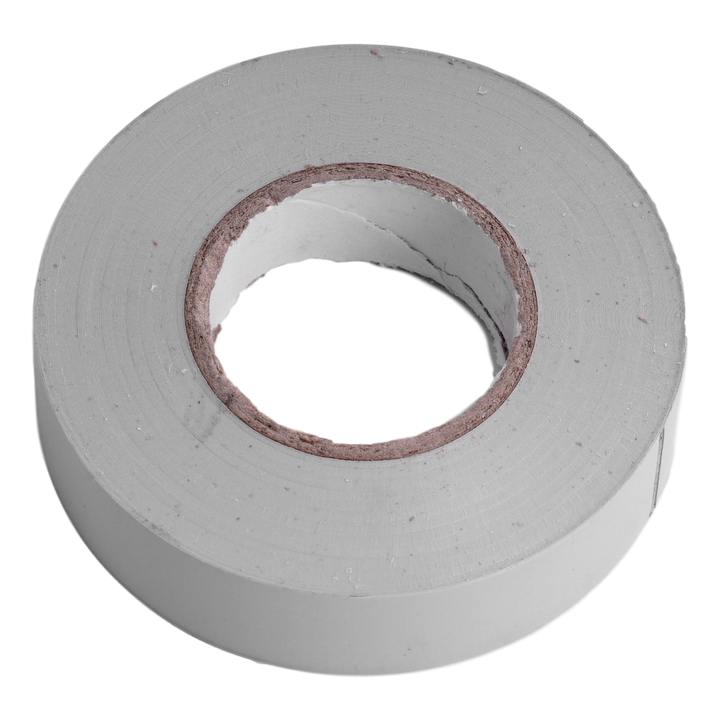 Self-extinguishing insulating tape Teco 19mm x 0.15mm x 25m GREY