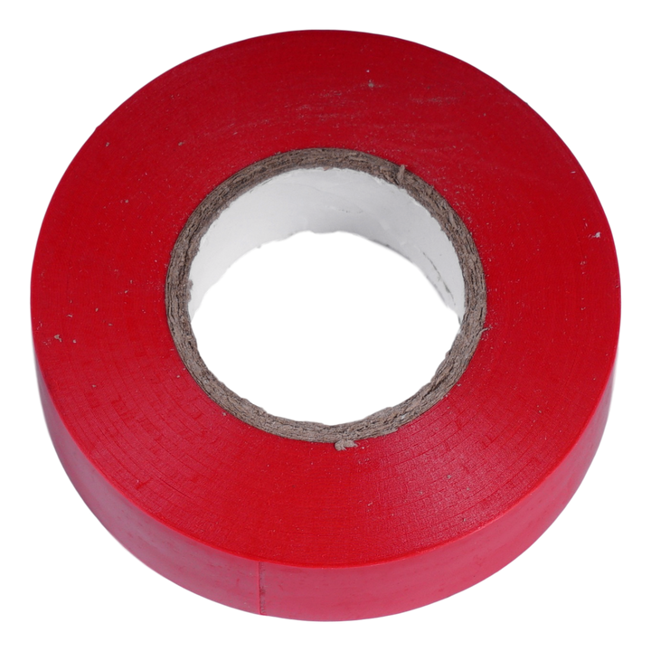 Self-extinguishing insulating tape Teco 19mm x 0.15mm x 25m RED