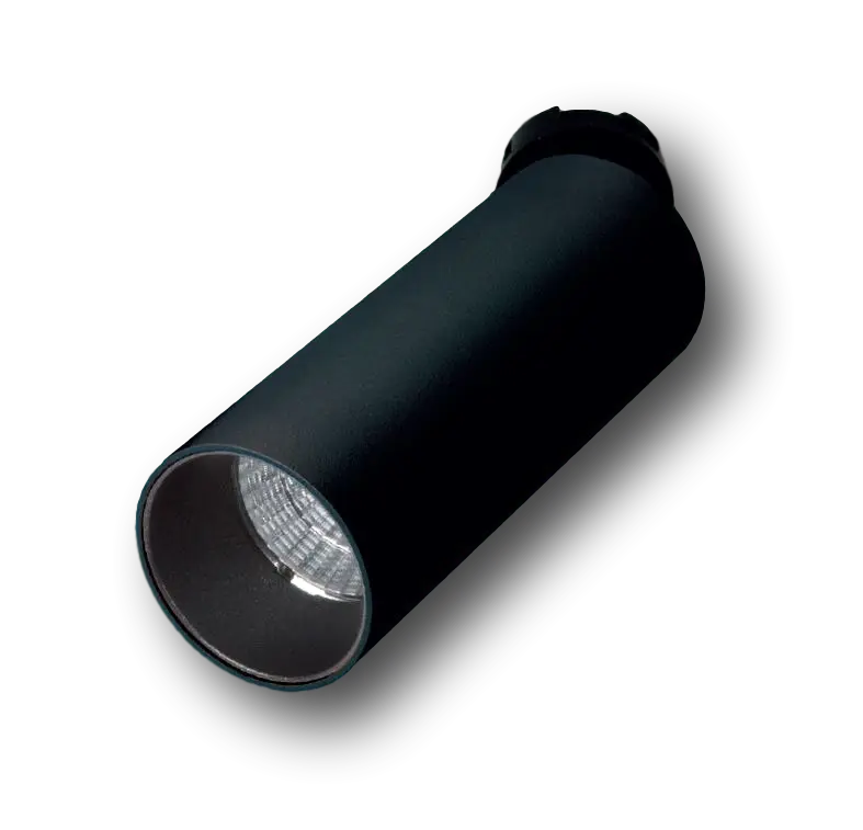 LED Spotlight TECO NAULA 9W 1900-3000K Ra90 Dim Black 34° 40x105mm