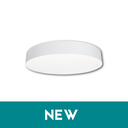 Plafonnier SUNY Diam.280mm 10/15W CCT 3000/4000/5700K IP44 Blanc