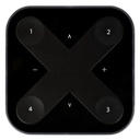 Boutton CASAMBI Xpress 8 functies + dimmen LR Zwart