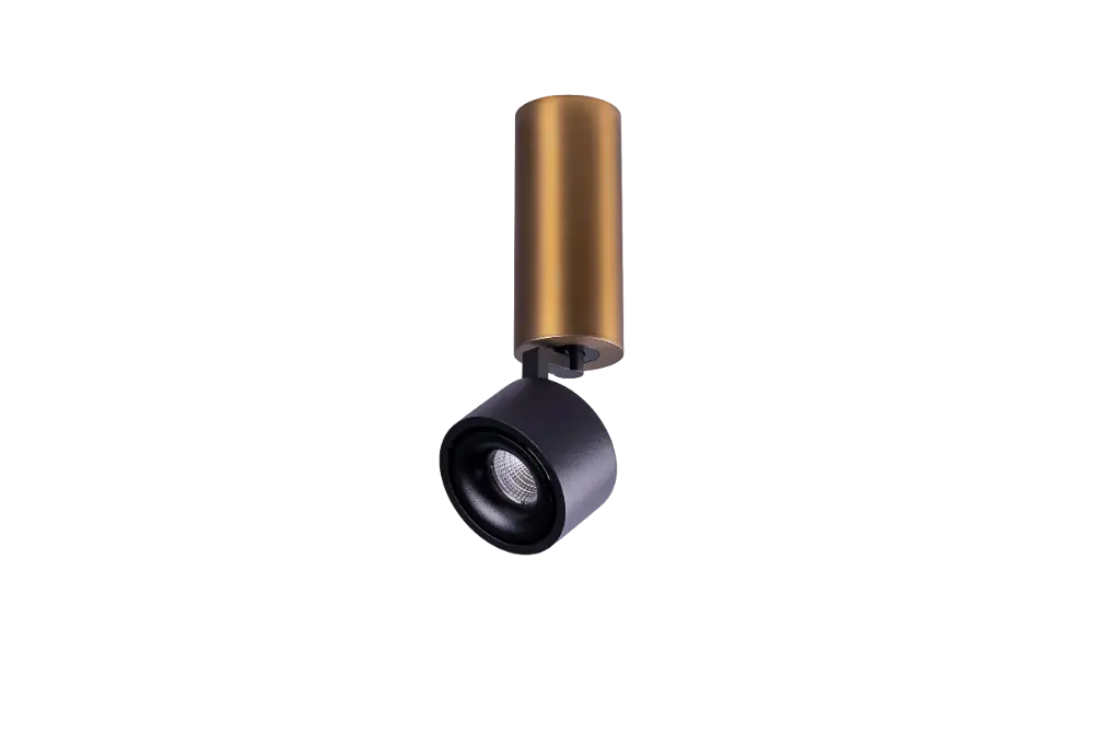 (AS)Round Base 55x130 for + SPOT NAULA  Black+Bonze 9W Dim