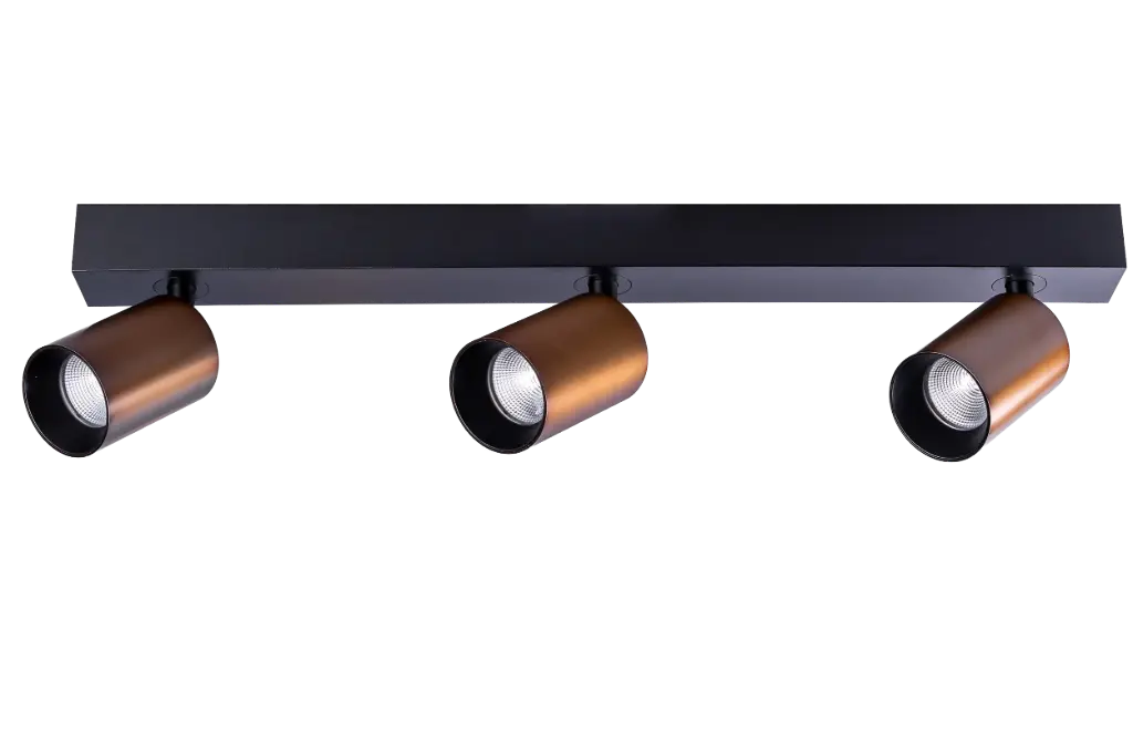 (ASRect. base 560x50x40 + NAULA SPOT 3x9W Sym Dim