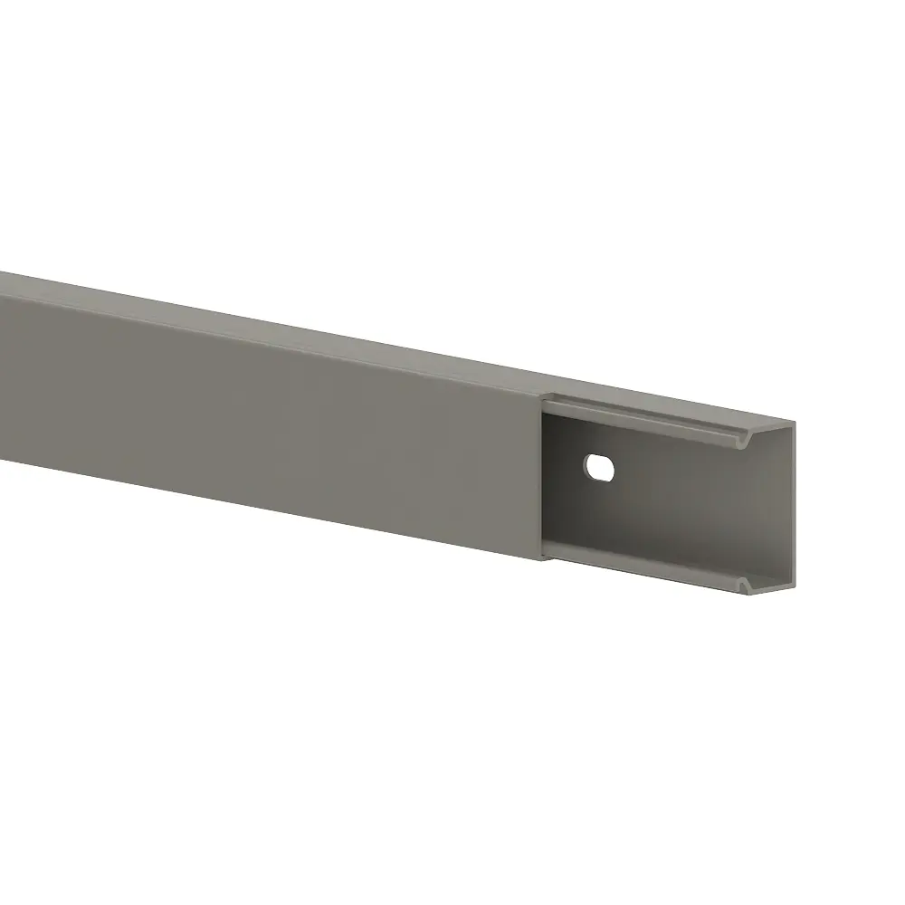 15x30- Goulotte murale grise (RAL 7030)