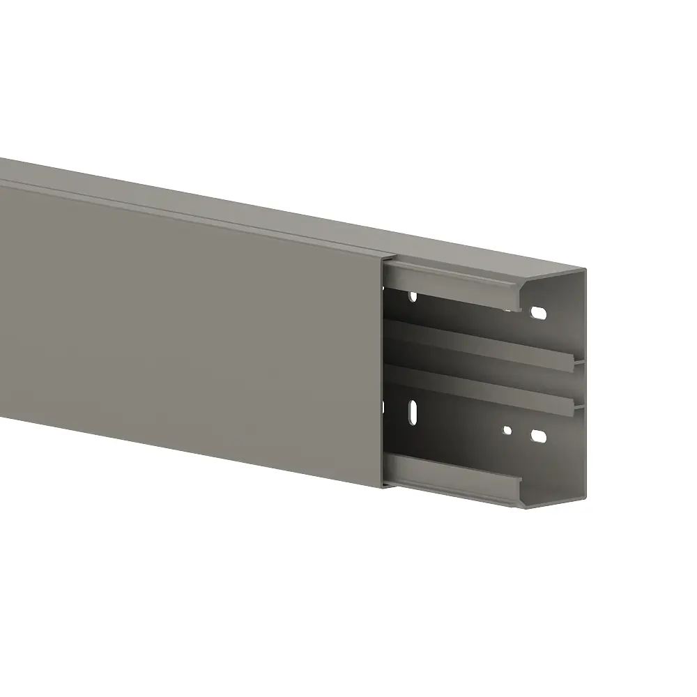 Grey Installation Trunking 60x130