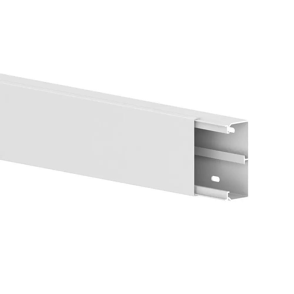 40x90- Goulotte murale blanche (RAL9010)