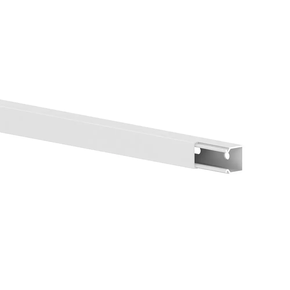15x15- Goulotte murale blanche (RAL9010)