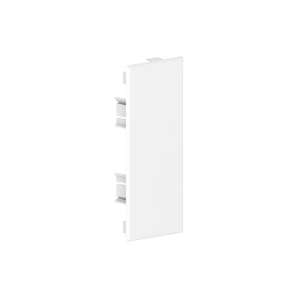 100x230- Embout pour goulotte murale blanche (RAL 9010) 