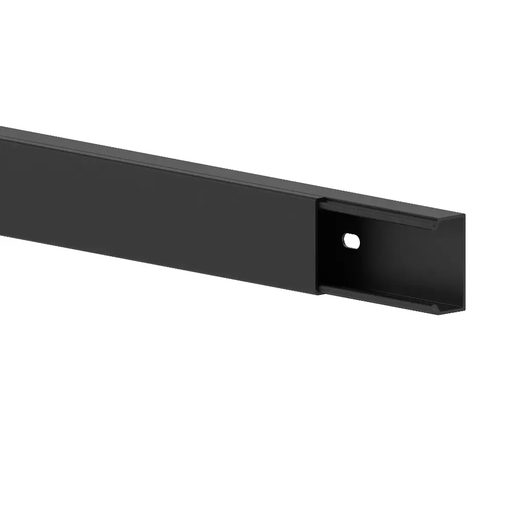 Black Installation Trunking 15x30
