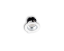 Downlight LED KOMET 4'' 10W 3K-4K IP54 Diffuser + Alu mat - Without driver