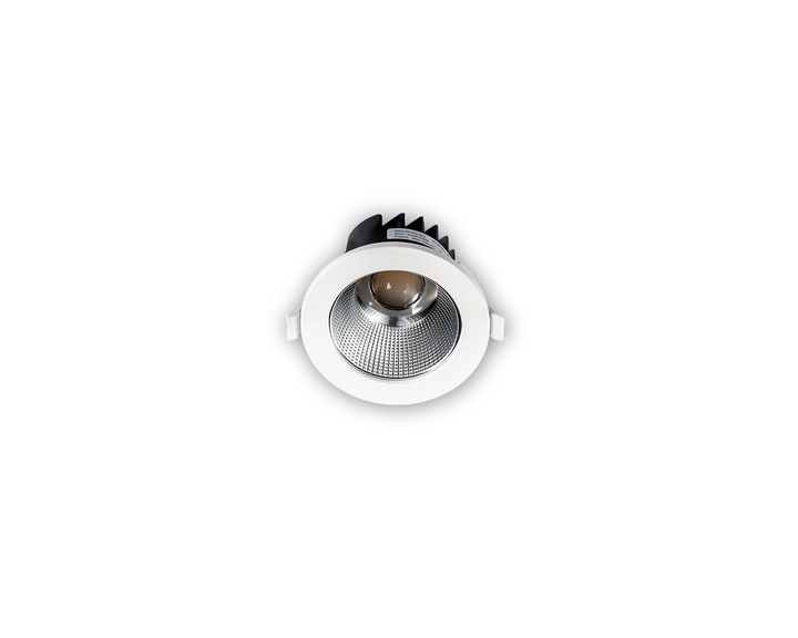 Downlight LED KOMET-R 4'' 10W 3K-4K IP54 Réflecteur Prysm.Alu - Sans driver