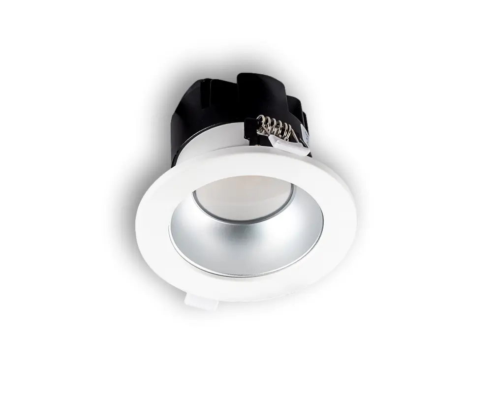 Downlight LED KOMET 6'' 20W 3K-4K IP54 Diffuser + Alu mat - Without driver