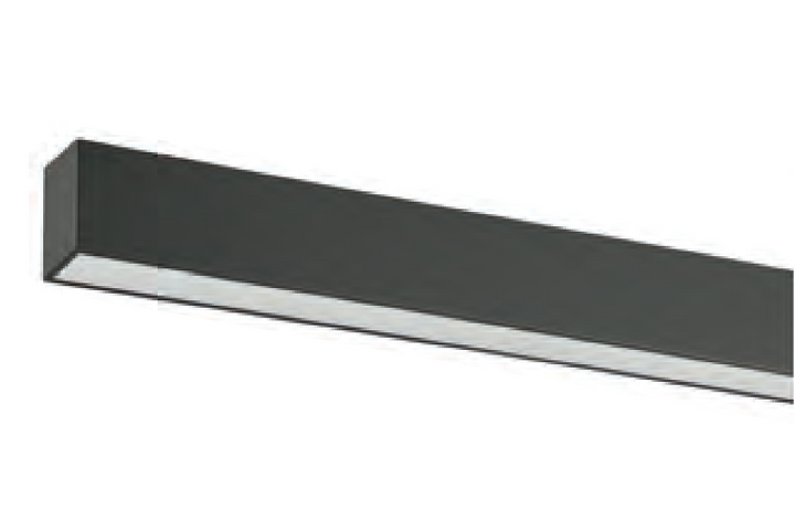 DL-System 1200cm 40/50/60W  1-10V CCT Umbra Grey Umbra Grey RAL7022 + Pendel kit